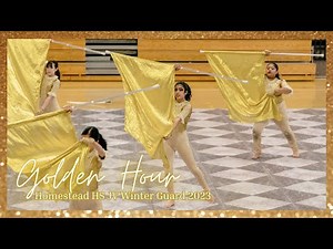 "Golden Hour" - Homestead HS JV Winter Guard 2023 - CCGC Championships