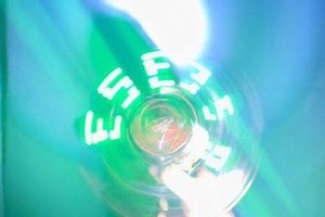 Spinning LED Assistant