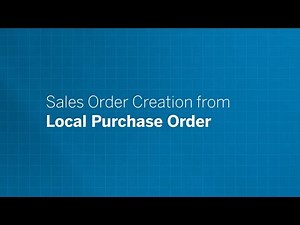 Automated Sales Order Creation from Local Purchase Orders | SAP Business One