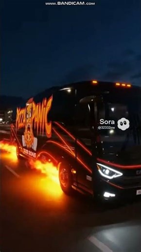 pizza panic tour bus runs over small people next to preschool