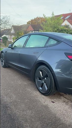 2021 Tesla Model 3 Midnight Silver Metallic Walk-Around