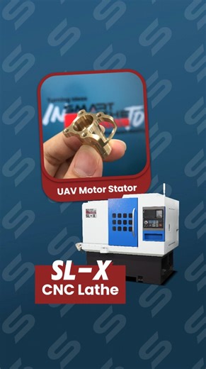 cncsmartlathe on Instagram: "How to Machine Drone Accessory on SL-X CNC Lathe, Directional Internal Grooving Tool Precision Demo. #cnc #cnclathe #cncmachining #metalworking #usamanufacturing #smartlathe"