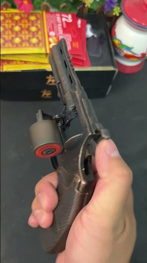 metal cap revolver toy gun