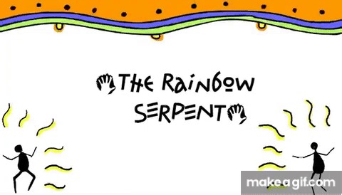 The Rainbow Serpent on Make a GIF