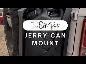 Turn Off-Road jerry can mount install