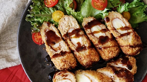 Deep-Fried Stuffed Fish Cakes