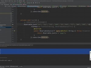 rxjava 单个结果用什么操作符