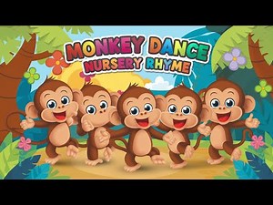 "Monkey Dance Song for Kids | Fun Nursery Rhyme by Fun or Kids"