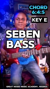 42K views · 1K reactions | SWEET #seben #bass Moves To Use On 6-4-5 Chords  Happy Sunday @followers & #everyone | Great Moses Music Academy | Facebook
