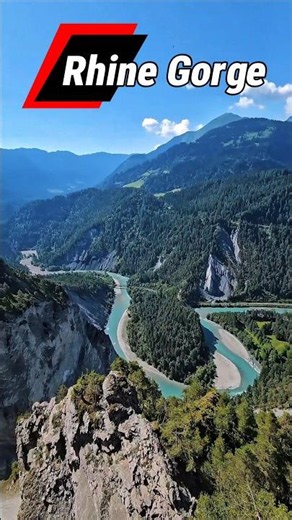 📍Rhine Gorge | Switzerland’s Grand Canyon? ☆🇨🇭