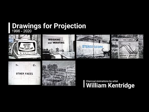 Extracts of 6 Charcoal Animations by artist William Kentridge (HIGH RES) 1996 - 2020