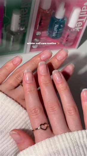 𝐉𝐮𝐥𝐢𝐚 ♡ on Instagram: "Winter nail care explained in 5 simple steps ❄️ These treatments from @nailtekofficial are designed to help support nail strength and hydration during colder months 🤍 I really enjoyed trying these products for this routine ✨ #nailtek #nailcare #nailcaretips #nailhealth #nailstrength #nailroutine #winternailcare #winternails #nailtreatment #healthyandstrongnails #nailtips"