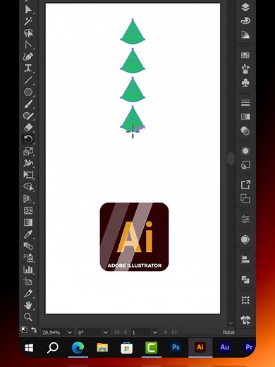 New trick to use transform effect in illustrator 🔥 #transformeffect #illustratoreffect #newtrick #illustratortutorial #illustratortips #illustratortricks #illustratorskills #illustrator #graphicdesign