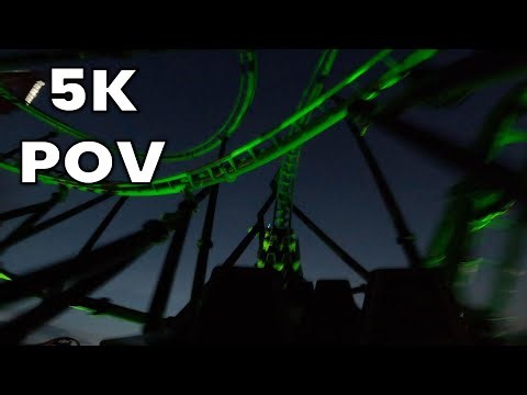 Poltergeist Back Row POV [5K] | Six Flags Fiesta Texas 2025