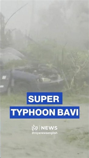 Typhoon damages cars, topples trees as it passes over Rota Island