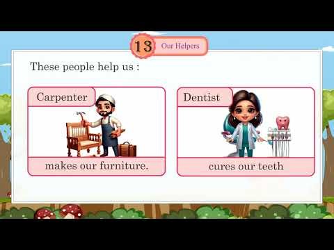 Ch 13 | Classico Books Publishing | Picture Book | B | Our Helpers | For Children