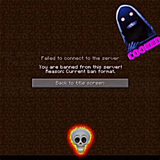 MINECRAFT BANNING THAT CHILD😳