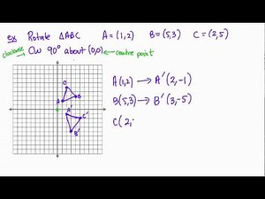Math 9 Lesson 7.5 Rotations