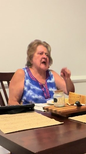 Pranking granny again at dinner time. It never gets old #BadGranny #Granny #grandma #funny #prank