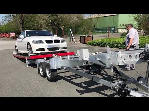 Remorque porte voiture | Carrosserie de la France