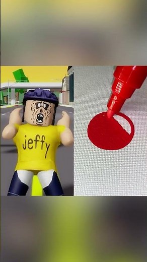 You have to see this video with Jeffy in Roblox! 😉😅😂 #shorts