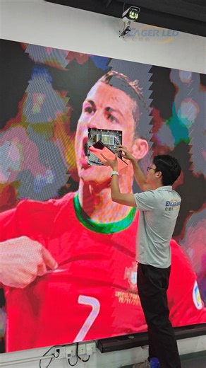 3.7K views · 40 reactions | Fix the Ronaldo on the LED display. ✅The...