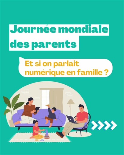 🤳 Grandir avec les écrans fait désormais partie du quotidien des enfants et de celui des parents. Entre réseaux sociaux, jeux vidéo, vidéos, messageries et devoirs en ligne, trouver le bon équilibre n’est pas toujours simple. 🧑‍🧑‍🧒‍🧒 Mais accompagner les usages numériques ne passe pas forcément par de grandes règles compliquées. Et vous, en tant que parents, comment régulez-vous l’usage du numérique au sein de votre famille ? Partagez vos astuces 👇