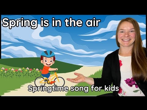 Springtime Song for Kids | Spring is in the Air | Action Song #brainbreaksforkids #brainbreaks
