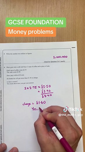 Understanding Money Problems in GCSE Mathematics