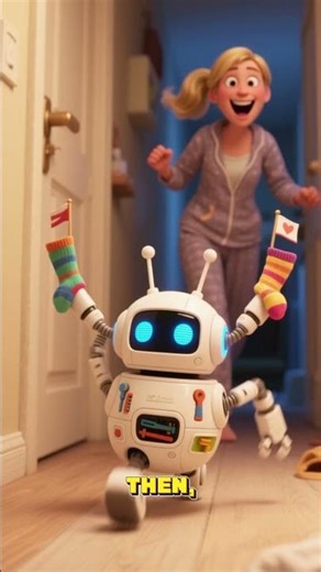 the Self-Cleaning Robot Who Loved Pranks