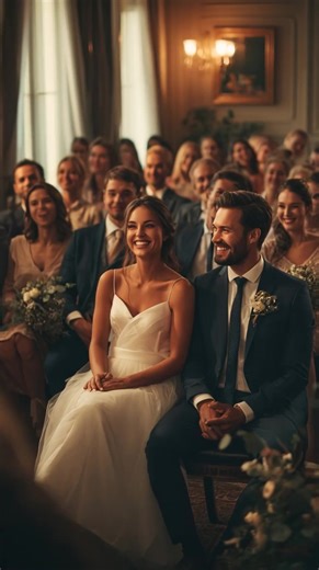 At the wedding, something started moving under the bride's dress! The groom turned pale — and the guests gasped when they saw it… Full Story In Comment⤵️ | KingMaster