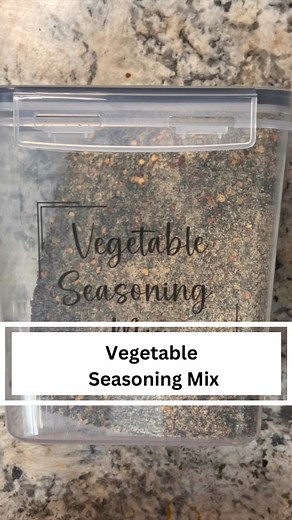 Vegetable Seasoning Mix #pantry #homemade #healthy #recipe | Kim Artlip