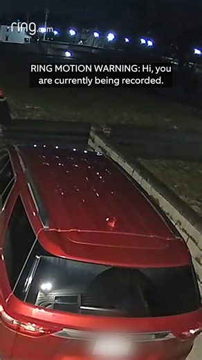 Motion Warning activated 🗣️ Stranger deterred ✔️ | Ring