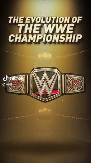 Evolution of WWE Championships