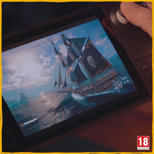 18K views · 45 reactions | Ahoy, Captains! Set sail and conquer the high seas on Steam Deck starting August 22nd! Experience the ultimate pirate adventure wherever you go. Ready to plunder and pillage on the go? The Indian Ocean awaits! ‍☠️ Wishlist now! The game is available on all PC platforms including Ubi Connect, Epic, Steam and Ubi+: https://www.ubisoft.com/en-us/game/skull-and-bones/pc-features | Ubisoft | Facebook