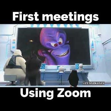 First meetings using Zoom