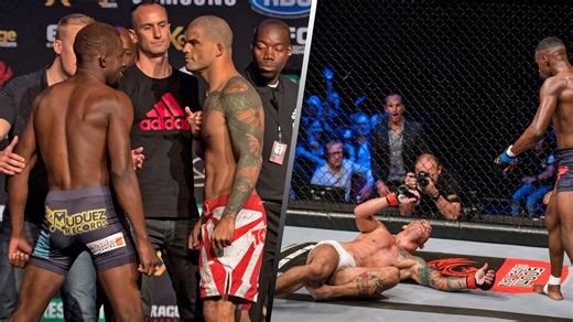 Six years ago today Igeu Kabesa met Paulo Silva in the Hex at EFC 67 and gave us a WILD highlight reel finish! 💪💯#efc #mma | EFC