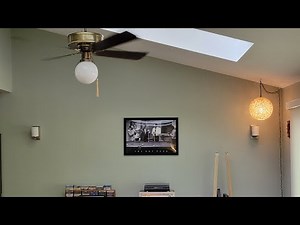 National Ceiling Fan Day 9/18/24 current ceiling fan install tour