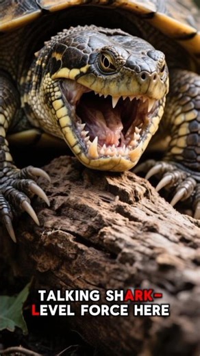 Snapping Turtle Got No Chill #shorts #wildanimals