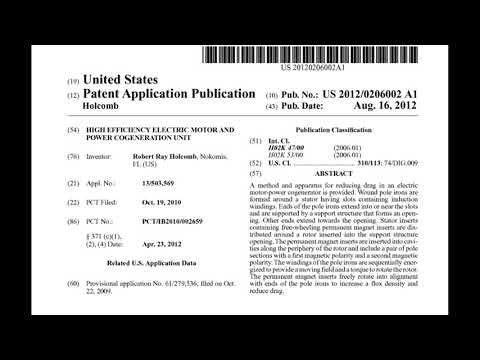 High efficiency electric motor and power cogeneration unit