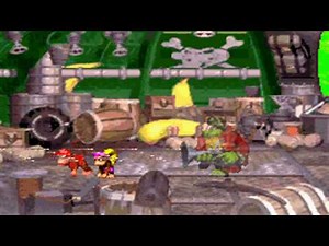 Donkey Kong Country 2 GBA Last Boss : Kaptain K. Rool 1 (no damage) + Ending HD