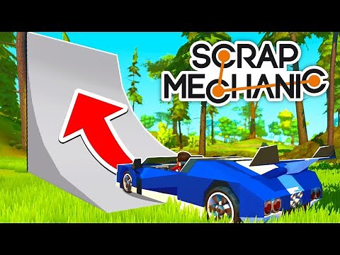BUILD A SUPER CAR CHALLENGE! (Scrap Mechanic)