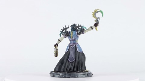 McFarlane Toys - World of Warcraft Undead: Priest/Warlock (Epic) 1:12 Scale Posed Figure