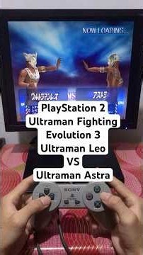 PlayStation 2 Ultraman Fighting Evolution 3 - Ultraman Leo VS Ultraman Astra #ps2 #playstation #fyp