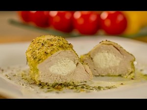 Pileća prsa punjena svježim sirom u košuljici od peršina - Fini Recepti by Crochef