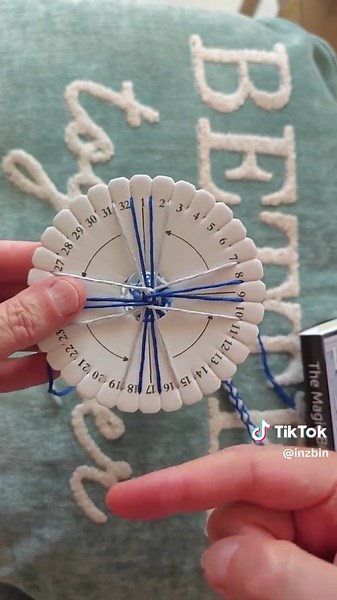 Kumihimo Tutorial Easy Peruvian Bracelet (16 threads) by @inzbin #Kumihimo #Inzbin #組紐