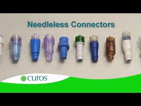IV Port Access Disinfection - Needleless Port Protector | Curos®