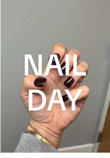 love this one 🍒💅🏼 @OPI #nails #manicure #darknails #nailday #nailappointment