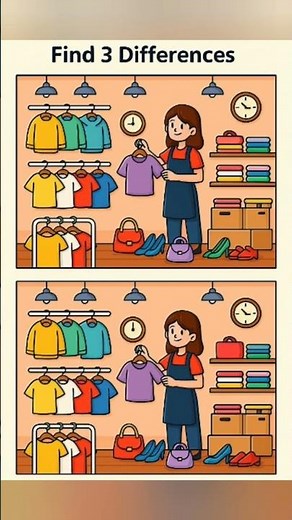Spot the Difference: Can You Win This Clothing Challenge?