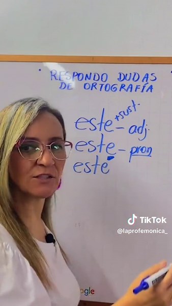Diferencias entre este, éste y esté en español